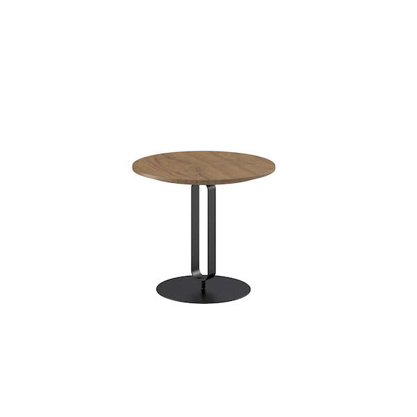mesa lateral purpura baixa fi nogueira com preto moveis decoracao zulu